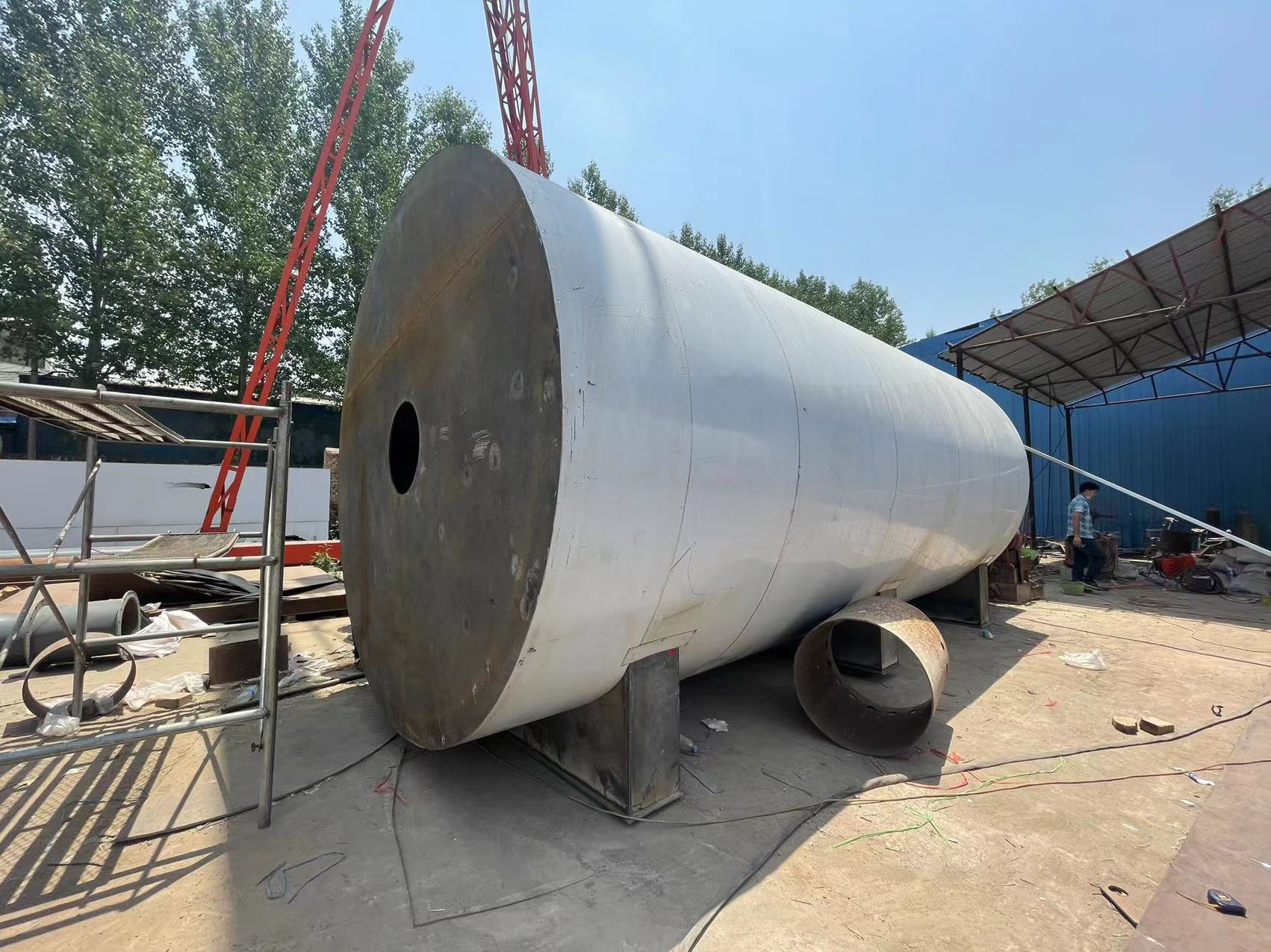 11吨矿热炉烟气余热换热器